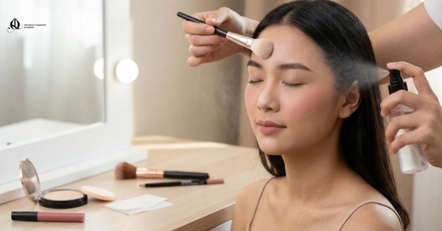 Hoàn thiện makeup không bị bóng và giữ màu Hoàn thiện makeup không bị bóng và giữ màu